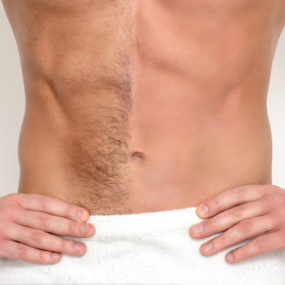 Abdomen Waxing Treatment